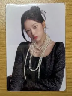 IVE ユジン 黒衣装 京セラドーム ワルツ ランダムトレカ