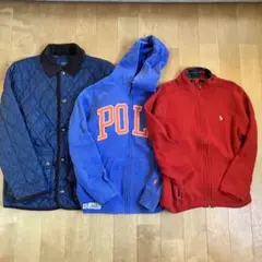 Polo Ralph Lauren ラルフローレン キルティングジャケット等3着
