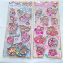 《ウォーターinシール》サンリオ キティ 日焼け 国内正規品 ２枚セット