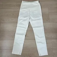 無印良品マタニティ ジーンズ　ホワイト