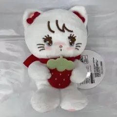 mikko illustrations いちごマスコットぬいぐるみ ムース