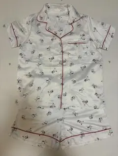【美品】GU スヌーピー パジャマ 上下セット 半袖 Sサイズ