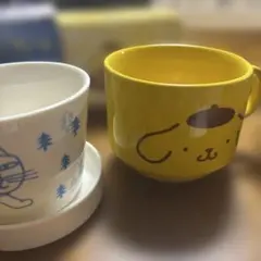 LISA LARSON カップ&ミニプレートセット　ポムポムプリン　カップのサムネイル