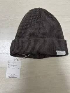 après les cours ブラウン ニット帽 52〜54cm