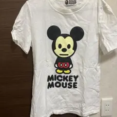 A BATHING APE ディズニー ミッキーマウス Tシャツ