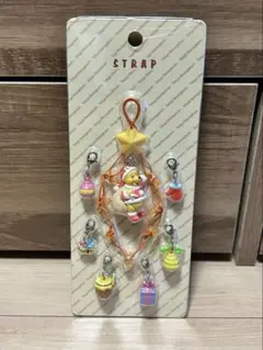 ディズニー プーさん キャラクター付きストラップ クリスマスモチーフ