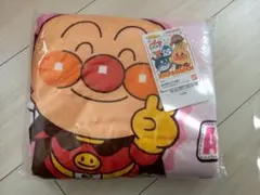 アンパンマン キャラクターひざ掛け毛布 ブランケット ピンク