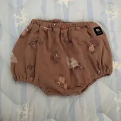 フタフタ くま柄 70-80cm パンツ