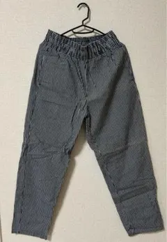 GU ストライプパンツ Sサイズ 100%コットン