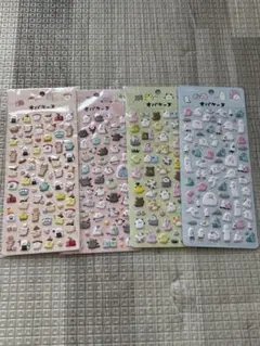 オバケーヌ　シール　4枚セット
