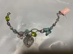 ハートチャームブレスレット