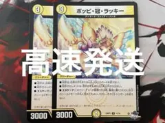 ポッピー冠ラッキー ポッピクラウンラッキー　2枚