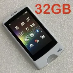 【美品　バッテリ良好】　ソニー　ウォークマン　NW-F806 32GB バッテリー良好】 ソニー ウォークマン NW-F806 32GB 白 - メルカリ