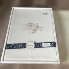 Best Collection 花柄刺繍 シングルフラットシーツ