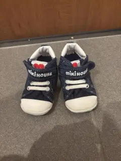 miki HOUSE ファーストシューズ ネイビー 12.0cm