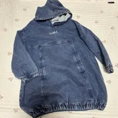 エックスガール　フード付ワンピース　パーカー