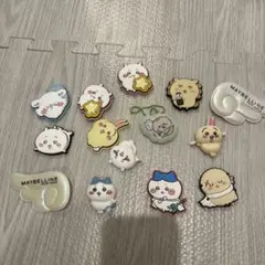 まとめ売り、ちいかわマグネット＋ベビ栗まんじゅうキーチェーン、メイベリンヘアピン