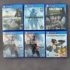 【動作未確認】PS4 ゲームソフト 6本セット