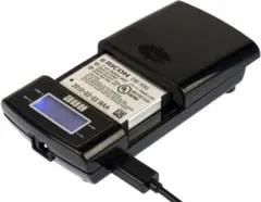 電池パック　バッテリー充電器 USB電源接続タイプ　モバイルバッテリー