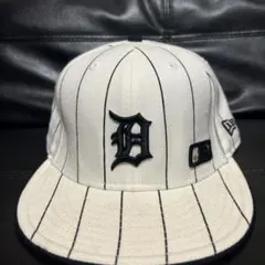 NEWERA デトロイト・タイガース ストライプキャップ　7 3/8 58.7㎝