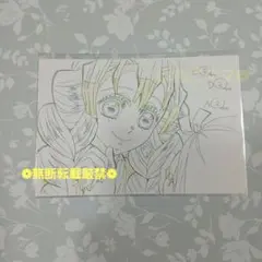 鬼滅の刃 甘露寺蜜璃 WEBくじ 複製ミニ色紙 ダイニング 刀鍛冶の里