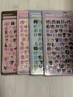 サンリオ moji立体シール 4種セットのサムネイル