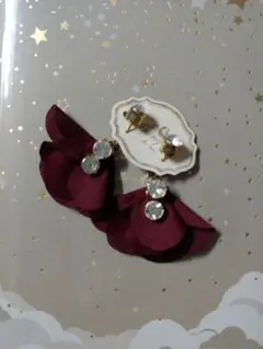 花 ピアス(両耳用)