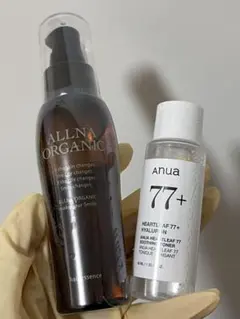 ALLNA ORGANIC ヘアエッセンス & anua 77+ トナー40mlのサムネイル