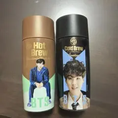 BTS Ho Brewコーヒーボトル 2本セット SUGA トレカ付き