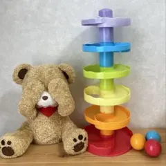 西松屋　ころころボール落とし　ミキハウス　いないいないばあ　くまのぬいぐるみのサムネイル