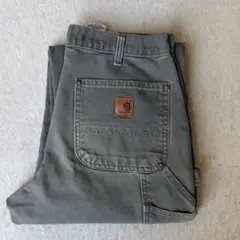 Carhartt/カーハート】ハーフパンツ ダブルニー 星タグ モス 極美品 