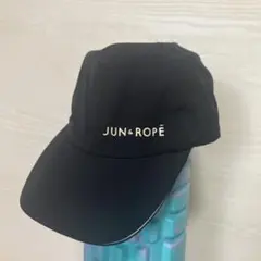 JUN&ROPE キャップ ブラック