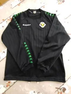 Kappa 東京ヴェルディ ユニフォーム 長袖 トレーニングウェア 黒 ウェア Kappa 東京ヴェルディ ユニフォーム 長袖 トレーニングウェア 黒