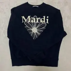 Mardi ネイビー トレーナー