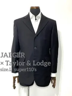 JAEGER◇英国Taylor & Lodge生地◇メンズテーラードジャケットのサムネイル