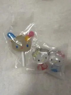 【サンリオまとめ売り】なかよしドロップチャーム キティ キャンディ ウサハナ