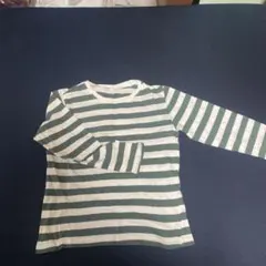 子供服ボーダー柄ロンT