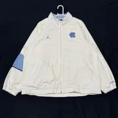 90s 00s USA企画 NIKE JORDAN NCAA コットン ブルゾン