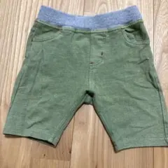 ミキハウス ホットビスケット 半ズボン カーキ　80