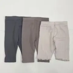 西松屋 レギンス 3着セット まとめ売り｜70cm