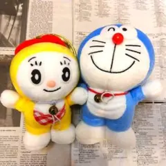 本日売切!昭和レトロ　ドラえもんドラミちゃん引っ付きぬいぐるみNTTオリジナル