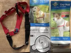 PetSafe Easy Walk No-Pull Harness S/M 赤黒