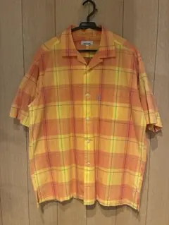 Helly Hansen 半袖シャツ LLサイズ Orange Checkのサムネイル
