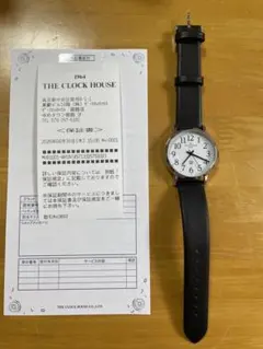 動作品THE CLOCK HOUSE MBC1004 グレー美品（ベルトなし） - メルカリ