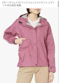 レディースLサイズ【状態良好】ノースフェイスドットショットジャケット　防水透湿