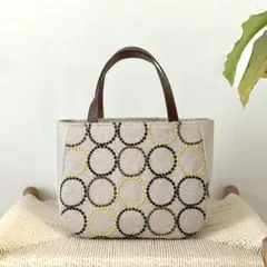 ⚮̈ミナペルホネン　もっとかくれんぼトート　tambourine mix