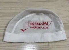 KONAMIスポーツクラブ選手水泳帽　Ｍ 白
