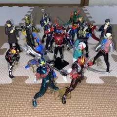 HG 仮面ライダー ガチャ ガシャポン 17点セットのサムネイル