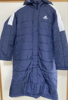 【未使用】ロングダウンコート　ベンチコート adidas アディダス 2026年最新】adidas ベンチコート 140の人気アイテム - メルカリ