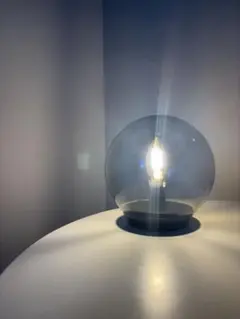 IKEA FADO テーブルランプ17 cm グレー 電球付き